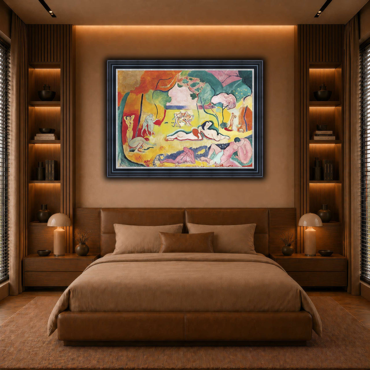Bonheur_Matisse_Henri_Matisse warm-bedroom