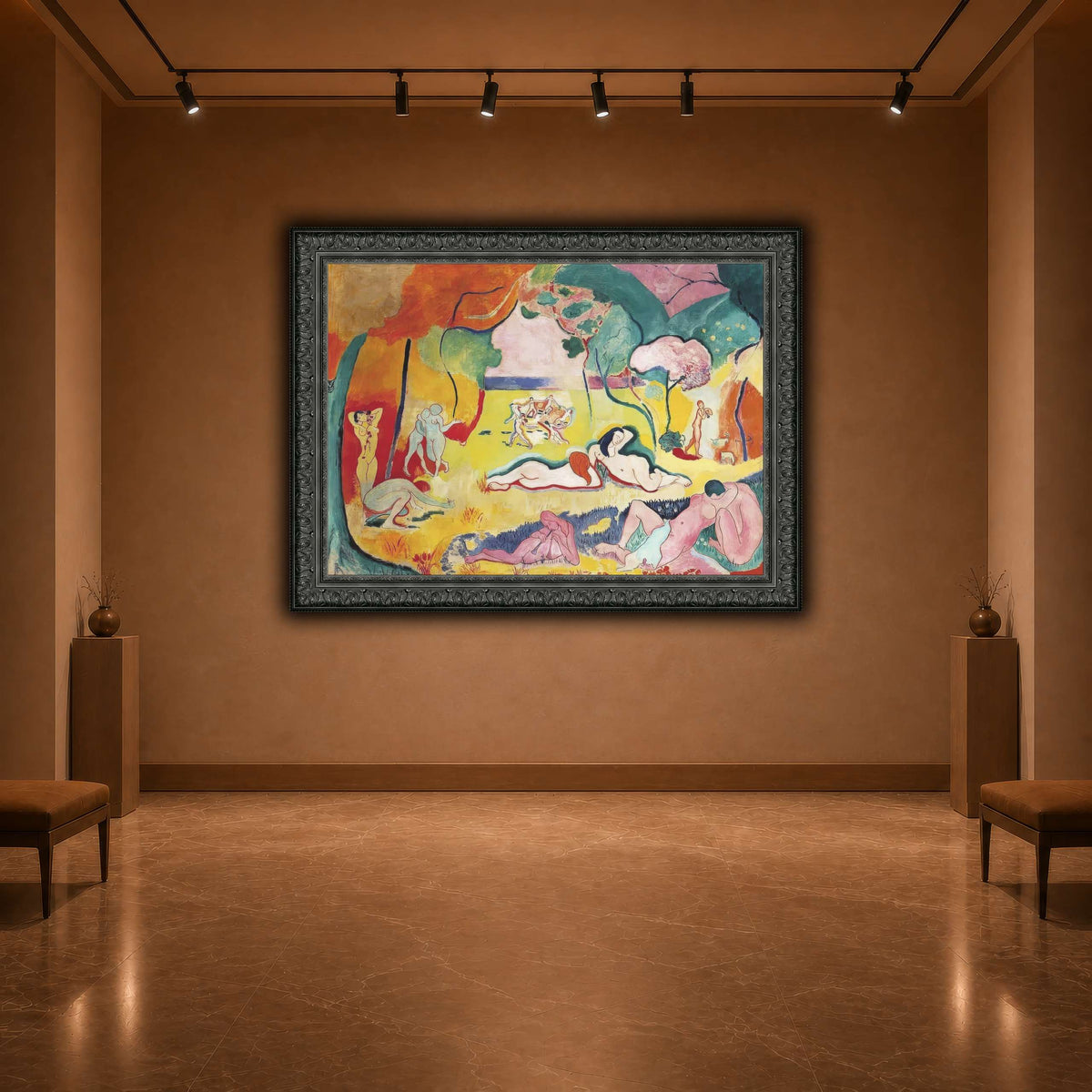 Bonheur_Matisse_Henri_Matisse warm-agallery