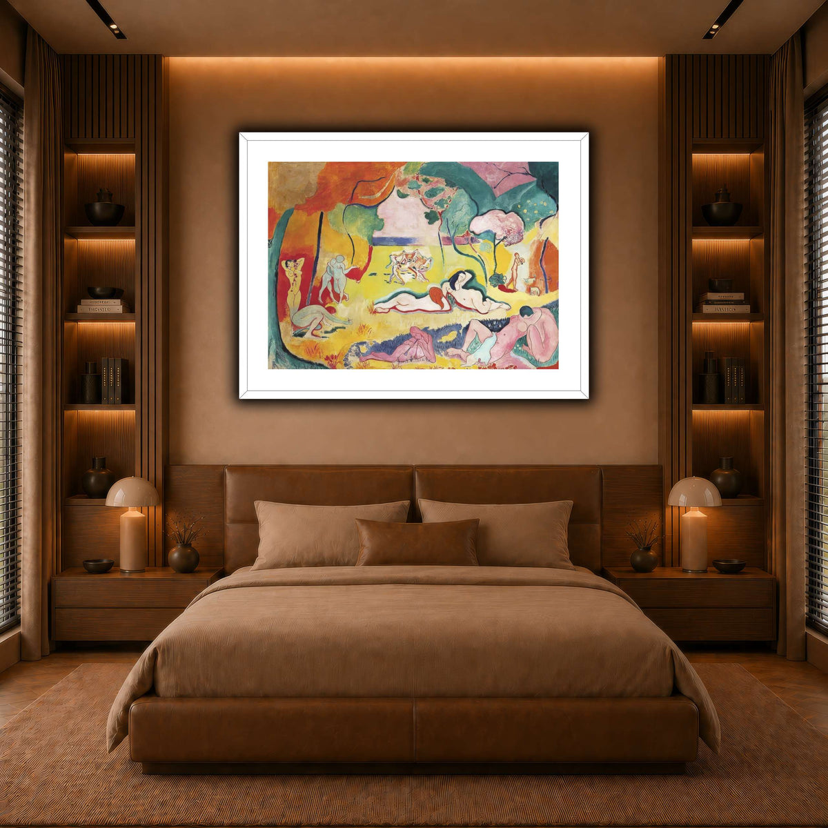 Bonheur_Matisse_Henri_Matisse warm-bedroom