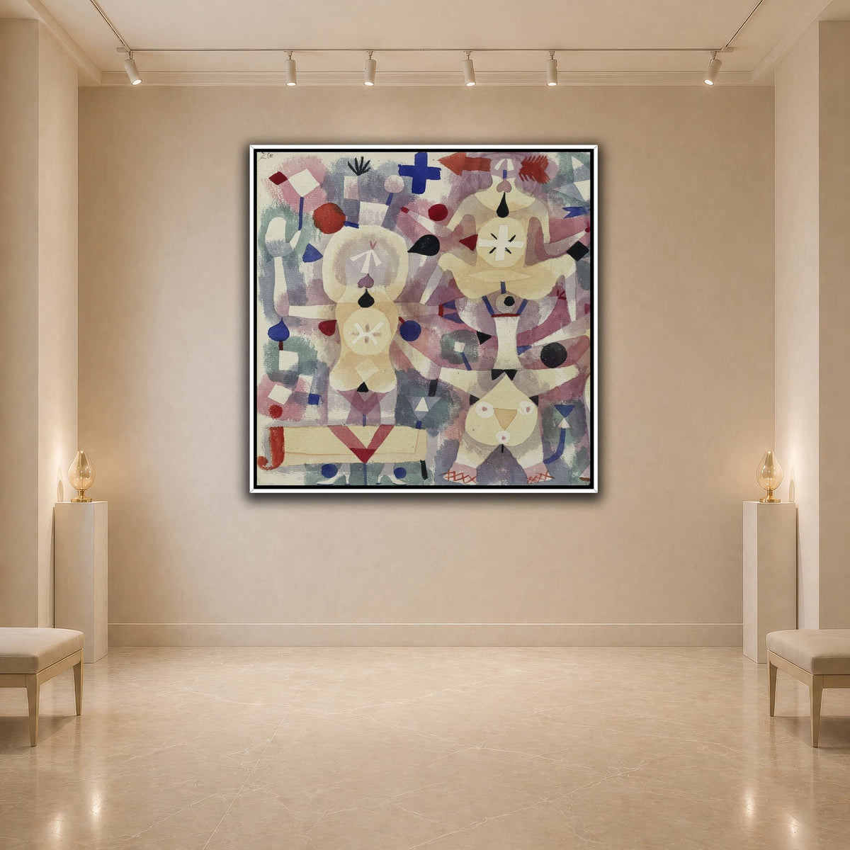 Carnival-in-the-Snow-1923_paul-klee light neutral- agallery