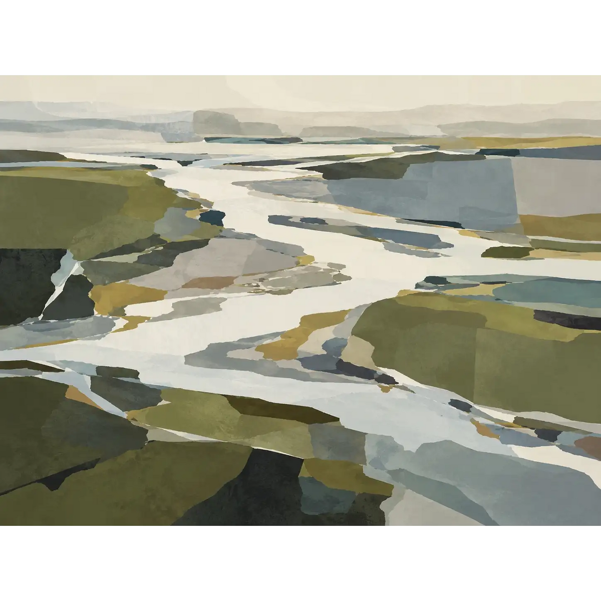 Chalk Channel Through Lowland Fields-7