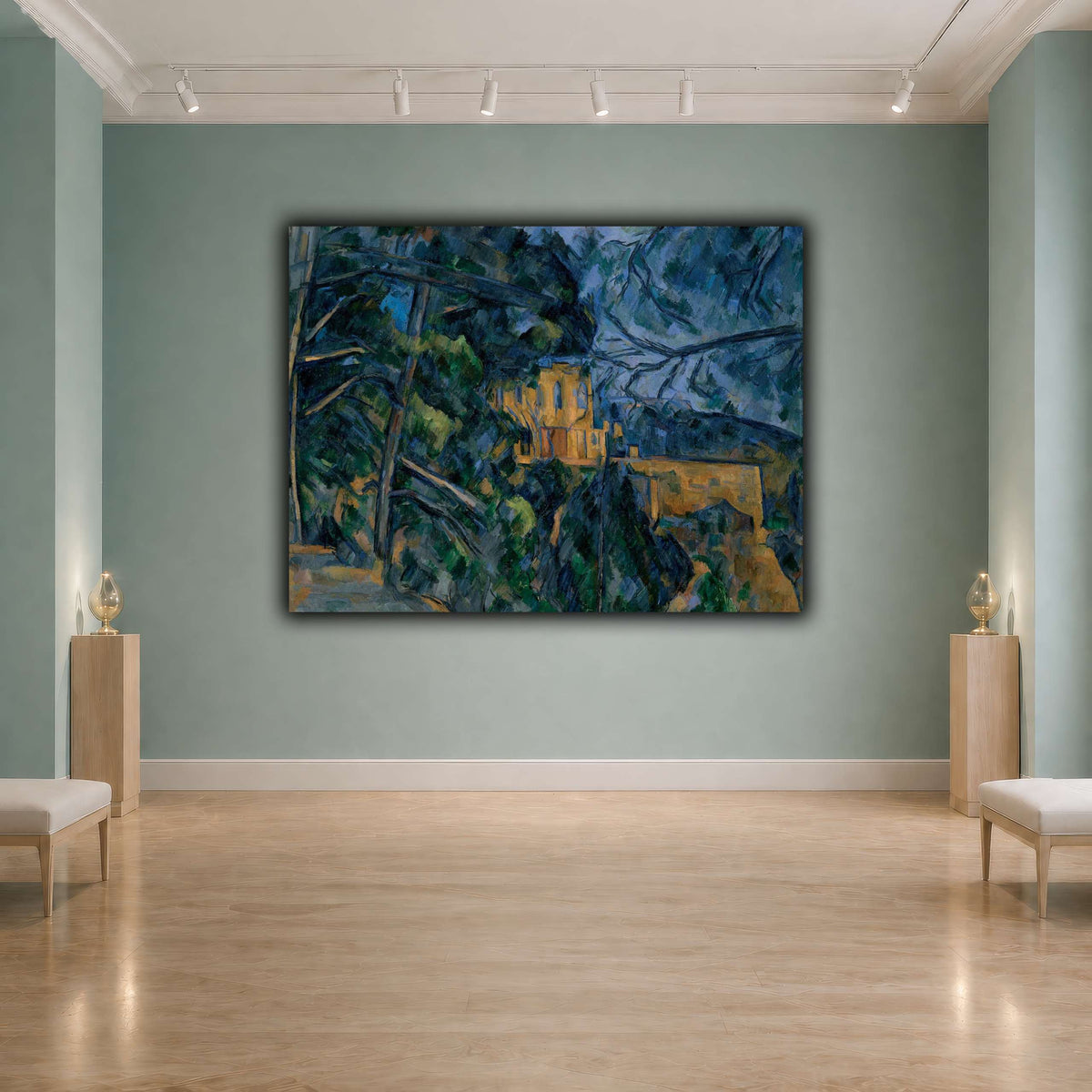 Château_by_Paul_Cezanne cool-agallery