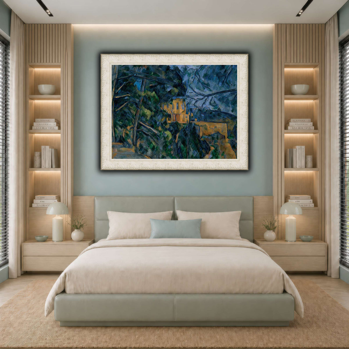 Château_by_Paul_Cezanne cool-bedroom
