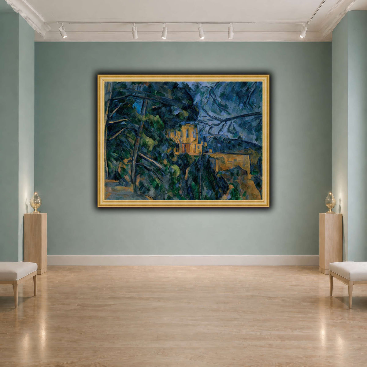 Château_by_Paul_Cezanne cool-agallery