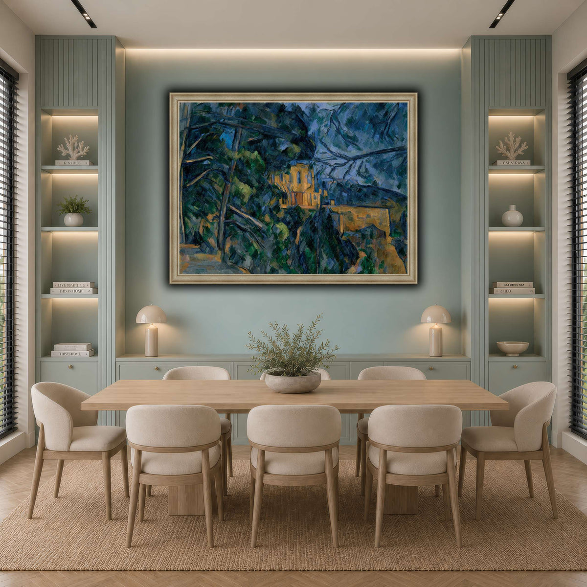 Château_by_Paul_Cezanne cool-dining