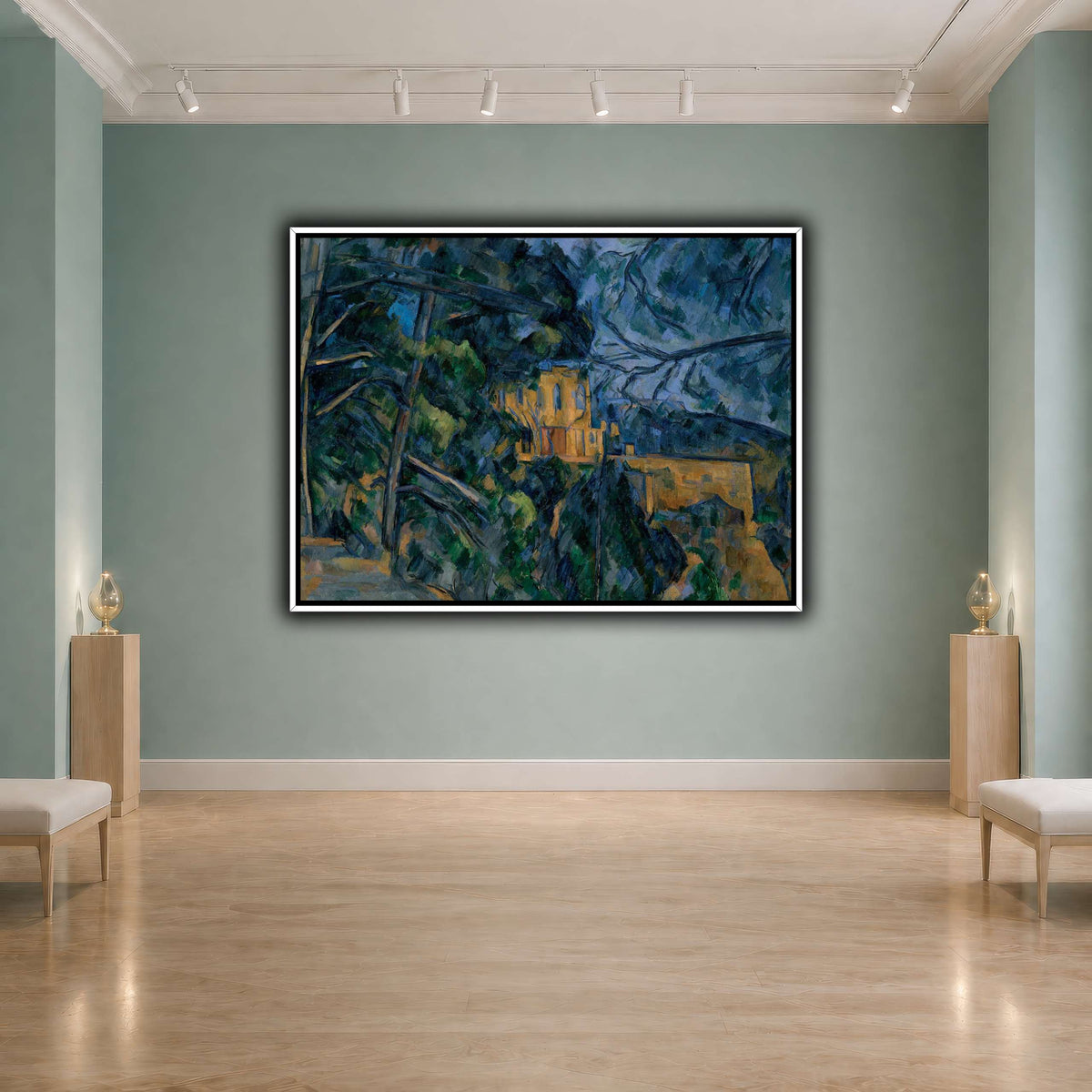 Château_by_Paul_Cezanne cool-agallery