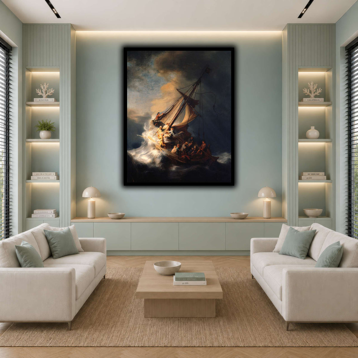 Christ_in_the_Storm_on_the_Lake_of_Galilee_Rembrandt-van-Rijn cool-living room