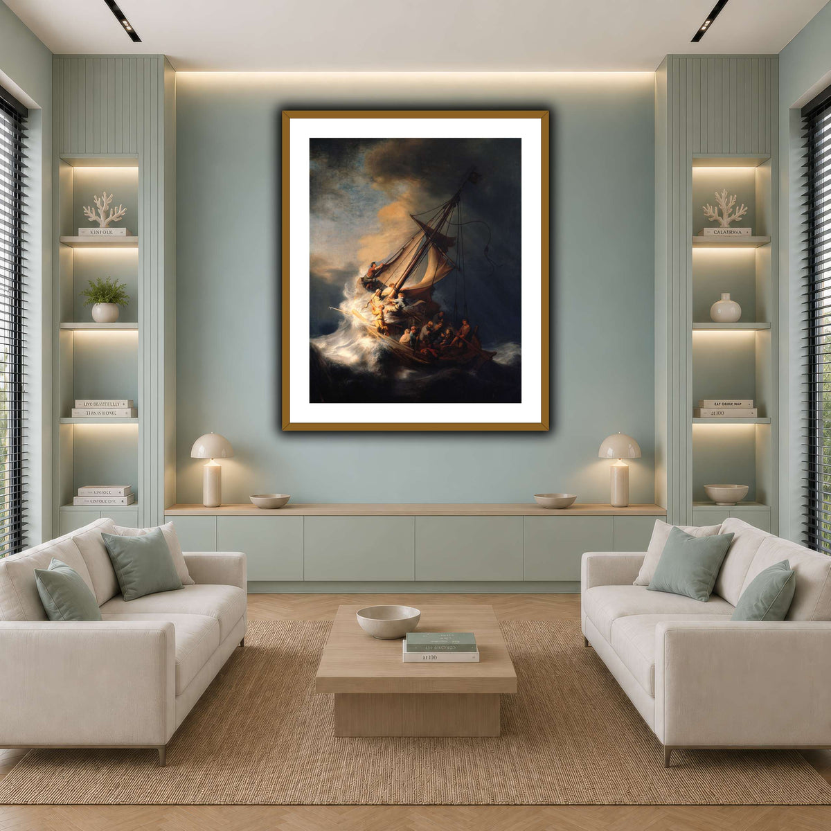 Christ_in_the_Storm_on_the_Lake_of_Galilee_Rembrandt-van-Rijn cool-living room