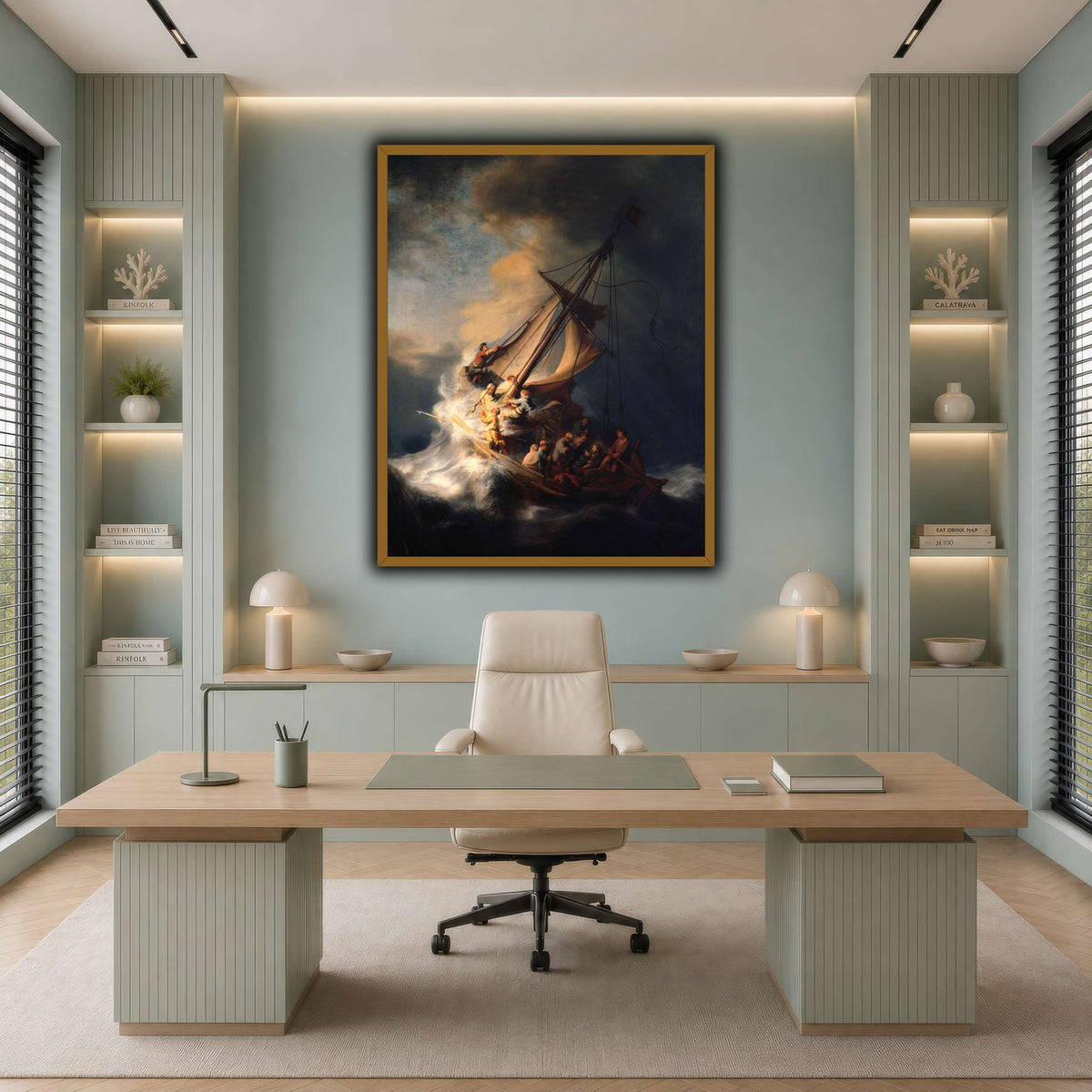 Christ_in_the_Storm_on_the_Lake_of_Galilee_Rembrandt-van-Rijn cool-office