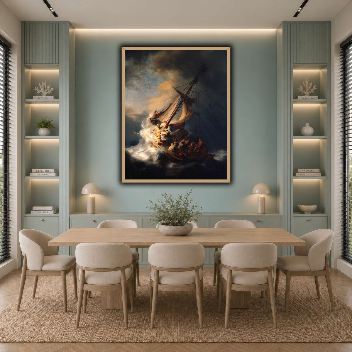 Christ_in_the_Storm_on_the_Lake_of_Galilee_Rembrandt-van-Rijn cool-dining