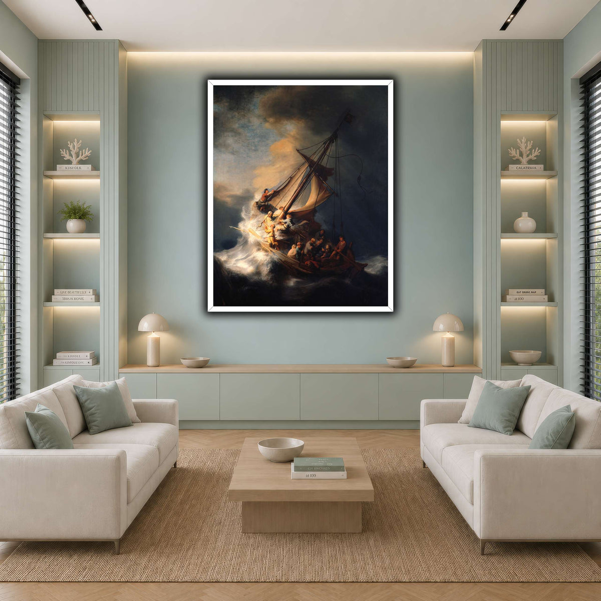 Christ_in_the_Storm_on_the_Lake_of_Galilee_Rembrandt-van-Rijn cool-living room
