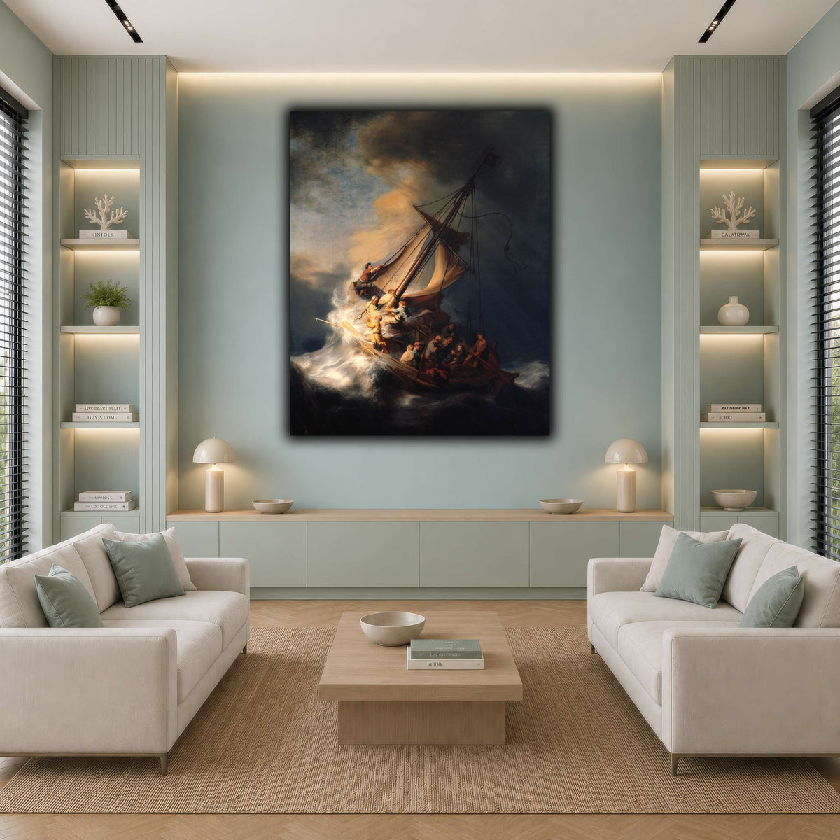 Christ_in_the_Storm_on_the_Lake_of_Galilee_Rembrandt-van-Rijn cool-living room