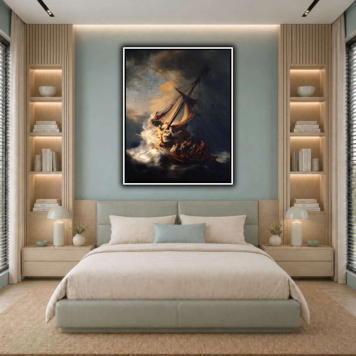 Christ_in_the_Storm_on_the_Lake_of_Galilee_Rembrandt-van-Rijn cool-bedroom