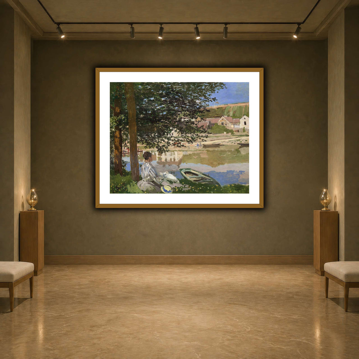 Claude_Monet_-_On_the_Bank_of_the_Seine,_Bennecourt earth-agallery
