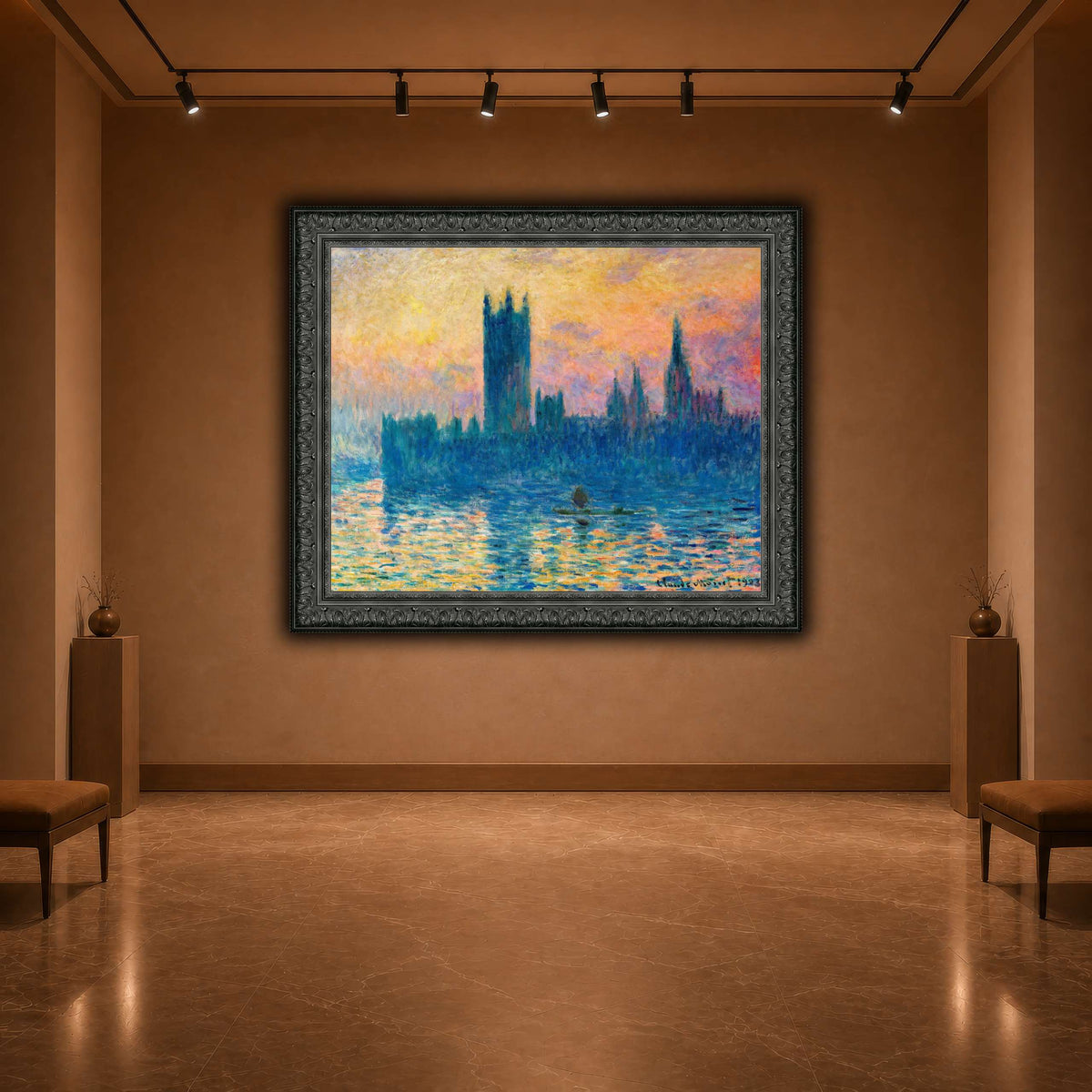 Claude_Monet_-_The_Houses_of_Parliament,_Sunset warm-agallery