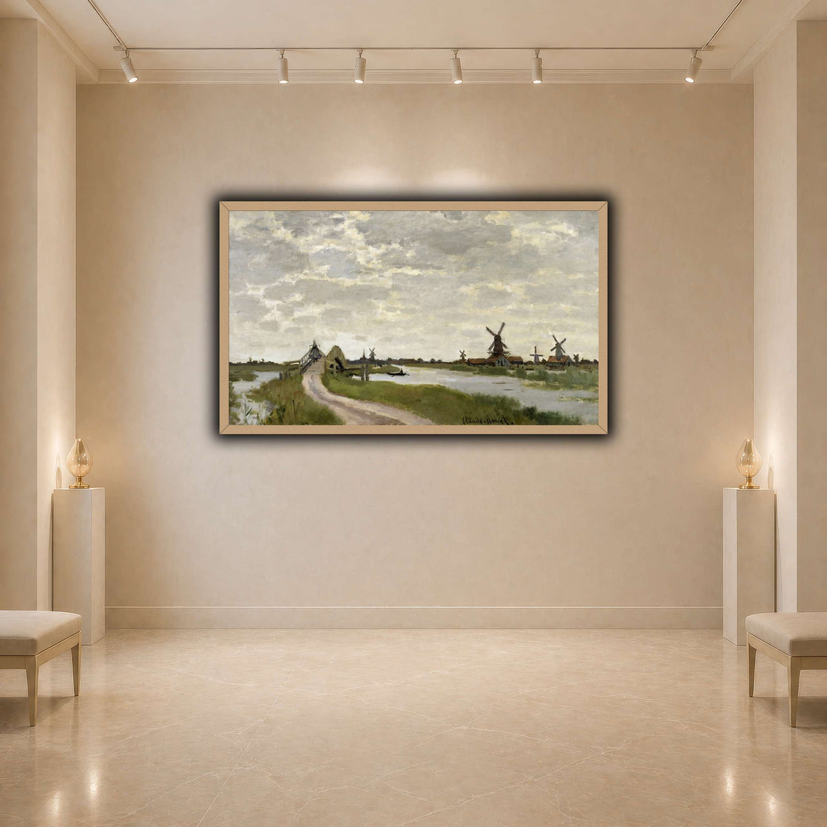 Claude_Monet_-_Windmills_Near_Zaandam_-_Walters_37894 light neutral- agallery