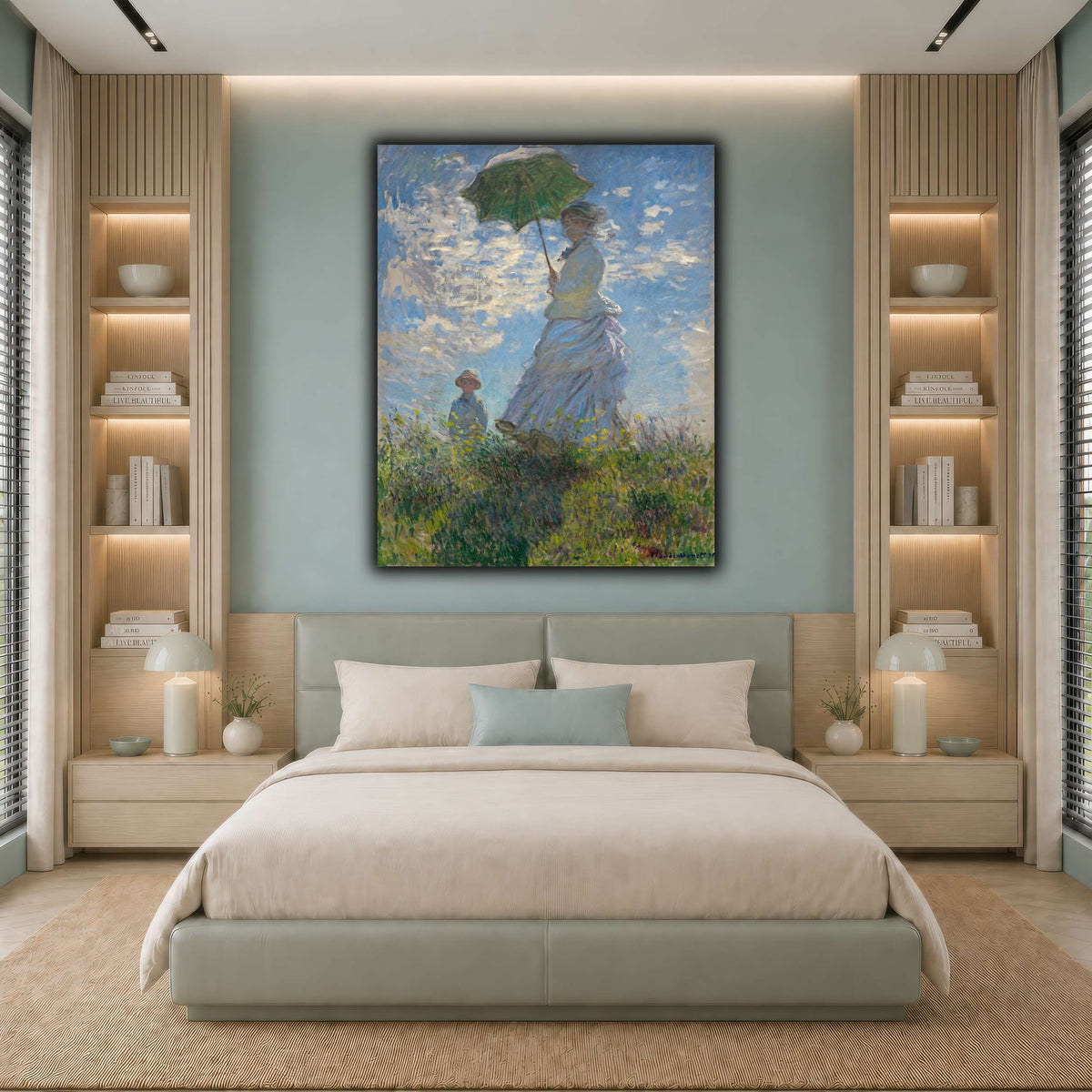Claude_Monet_-_Woman_with_a_Parasol_-_Madame_Monet_and_Her_Son cool-bedroom