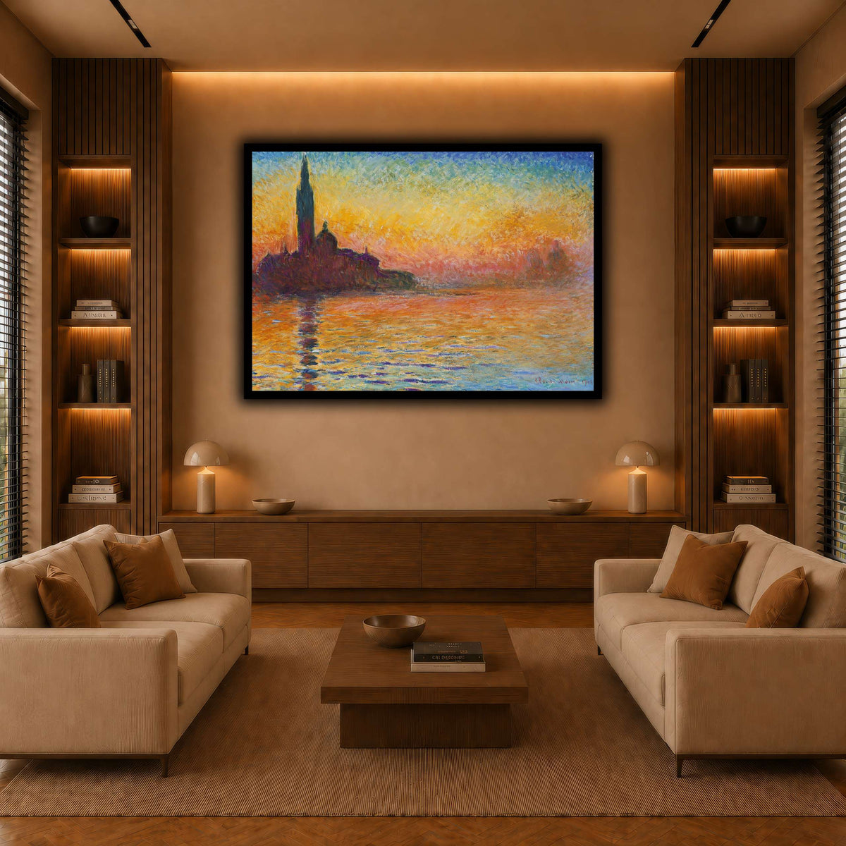 Claude_Monet,_Saint-Georges_majeur_au_crépuscule warm-living-room