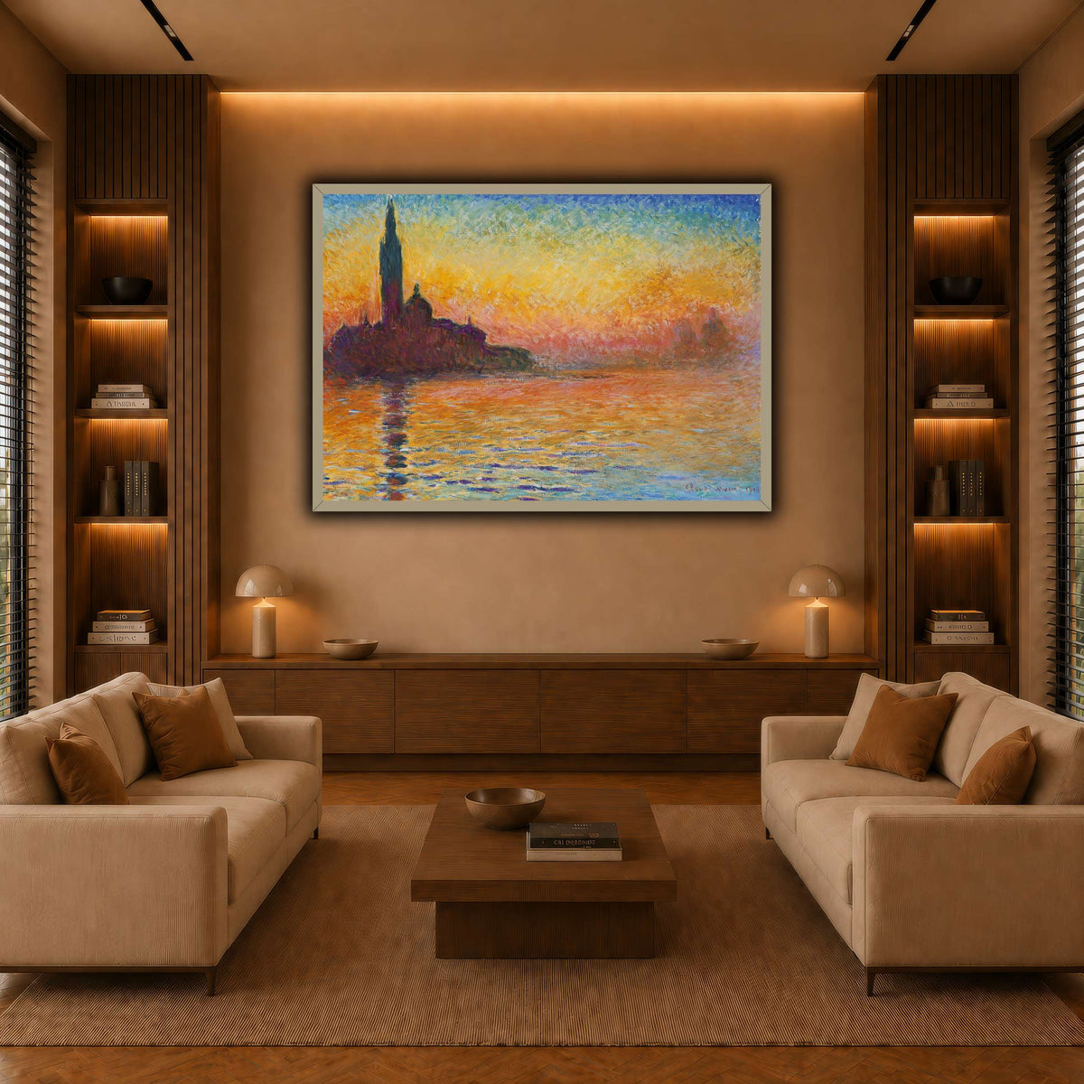 Claude_Monet,_Saint-Georges_majeur_au_crépuscule warm-living-room