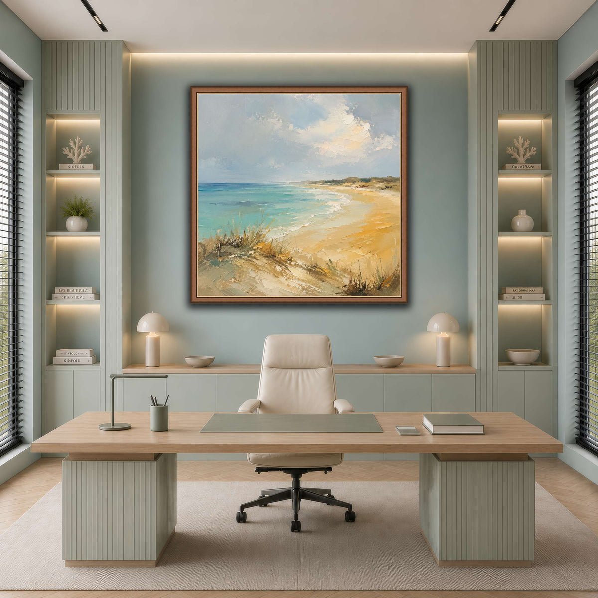 Coastal Calm cool-office