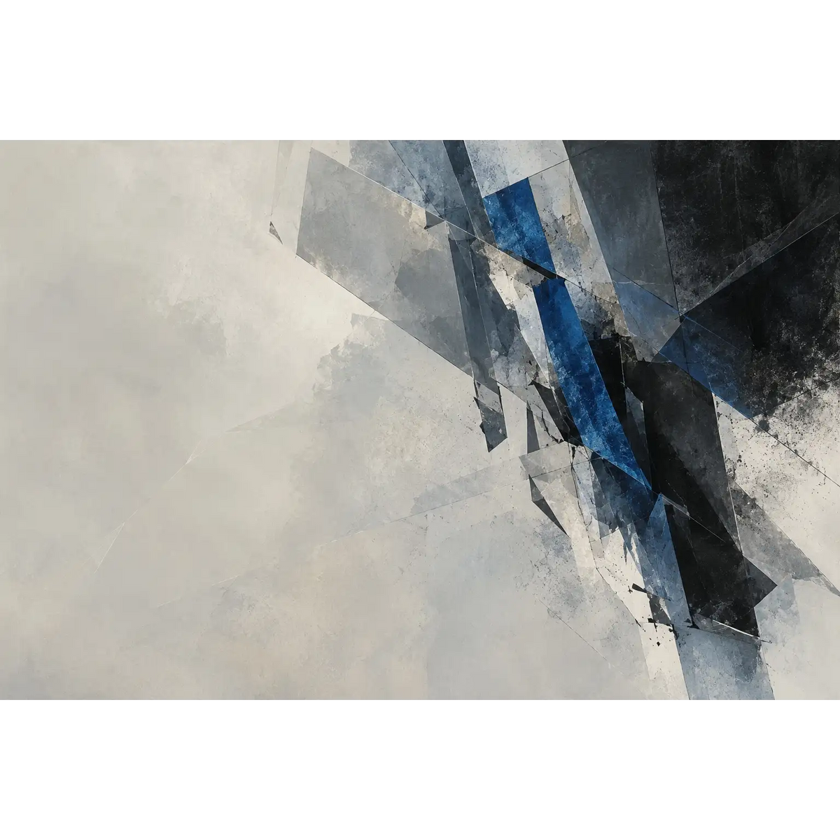 Cobalt Descent Across Quiet Space-10
