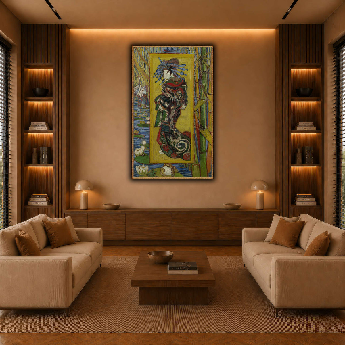 Courtisane warm-living-room