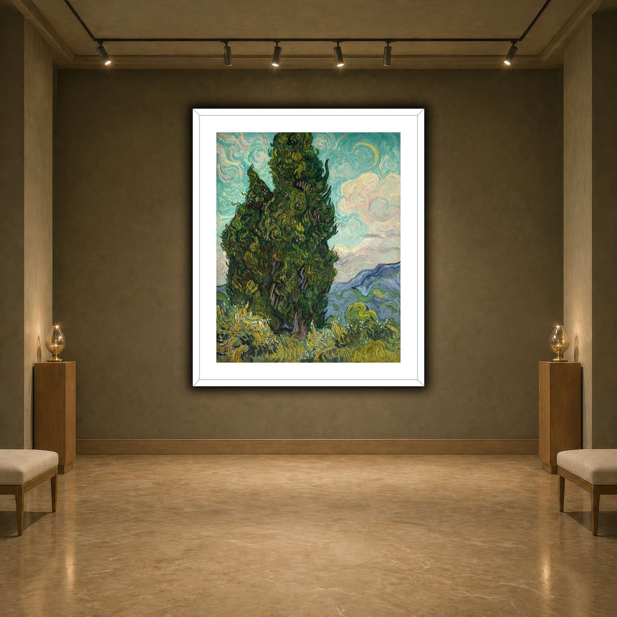 Cypresses earth-agallery