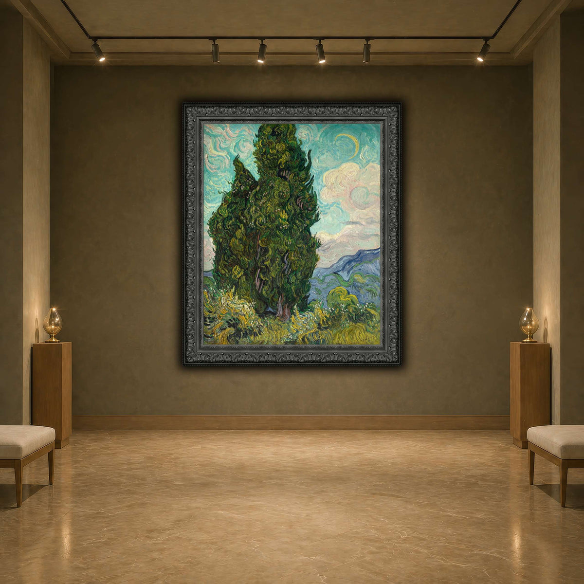 Cypresses earth-agallery