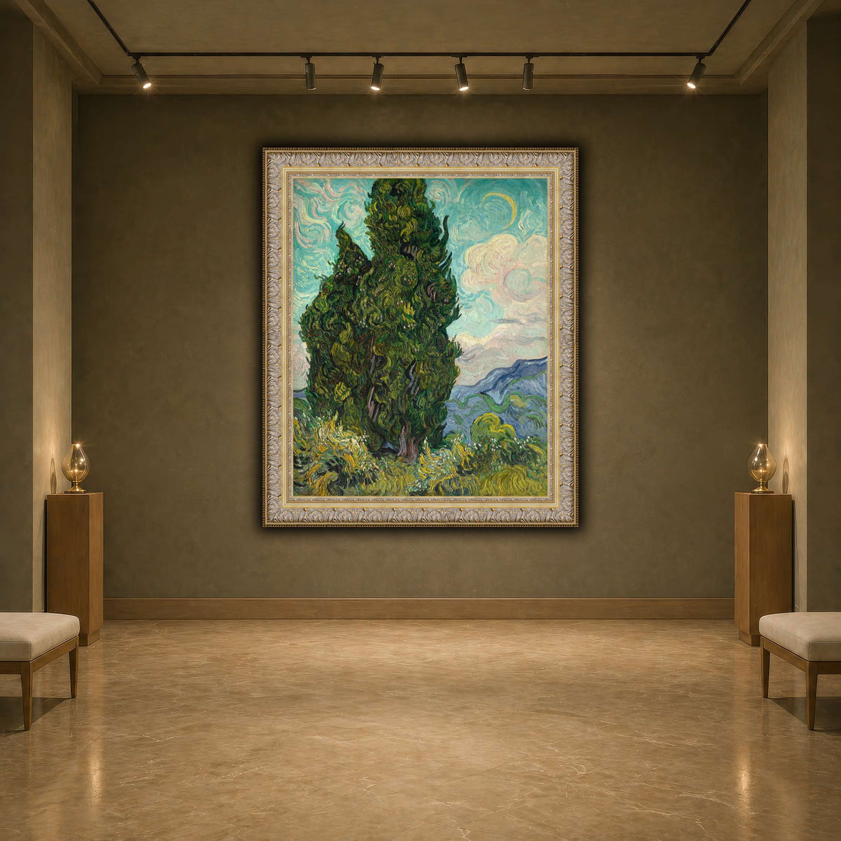 Cypresses earth-agallery