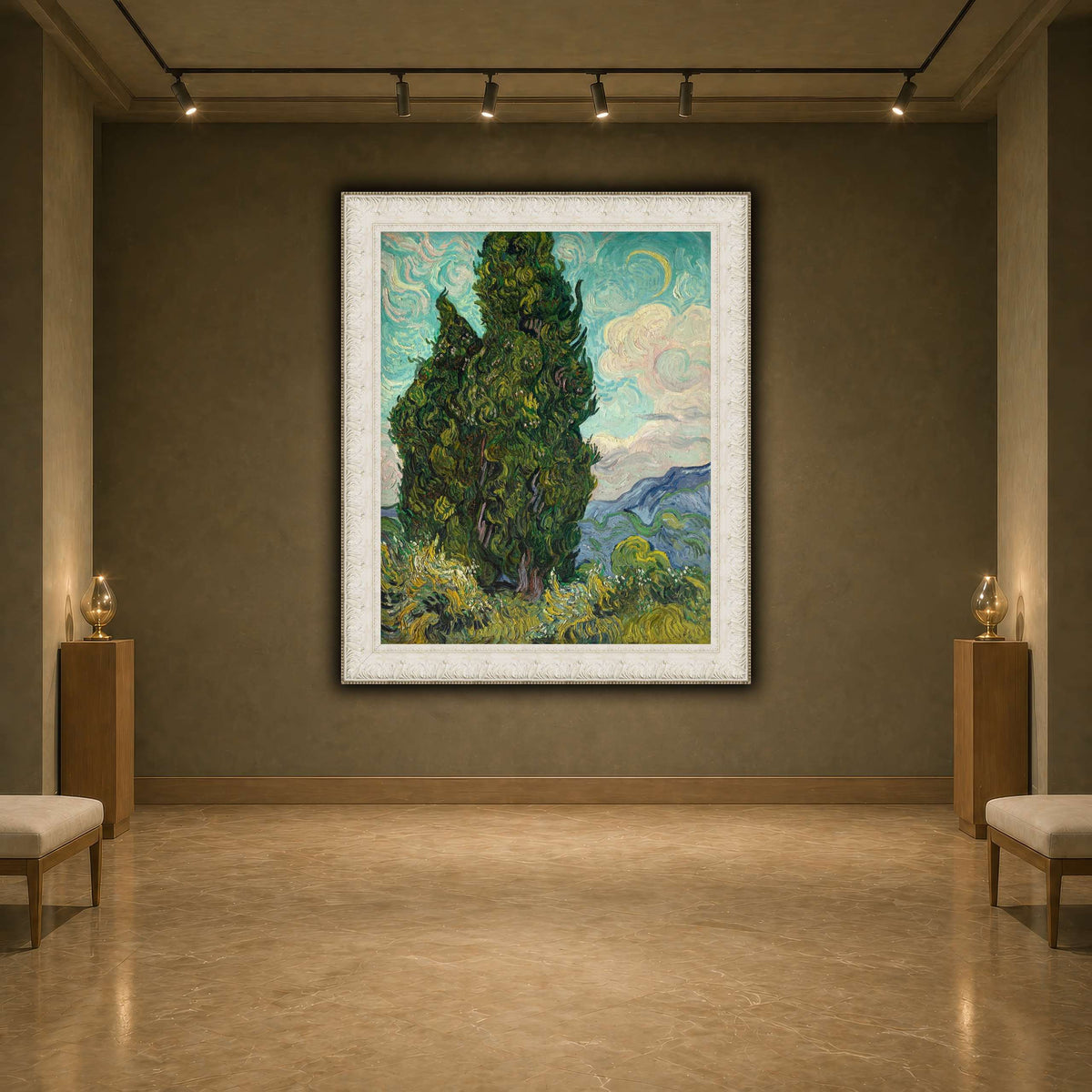 Cypresses earth-agallery