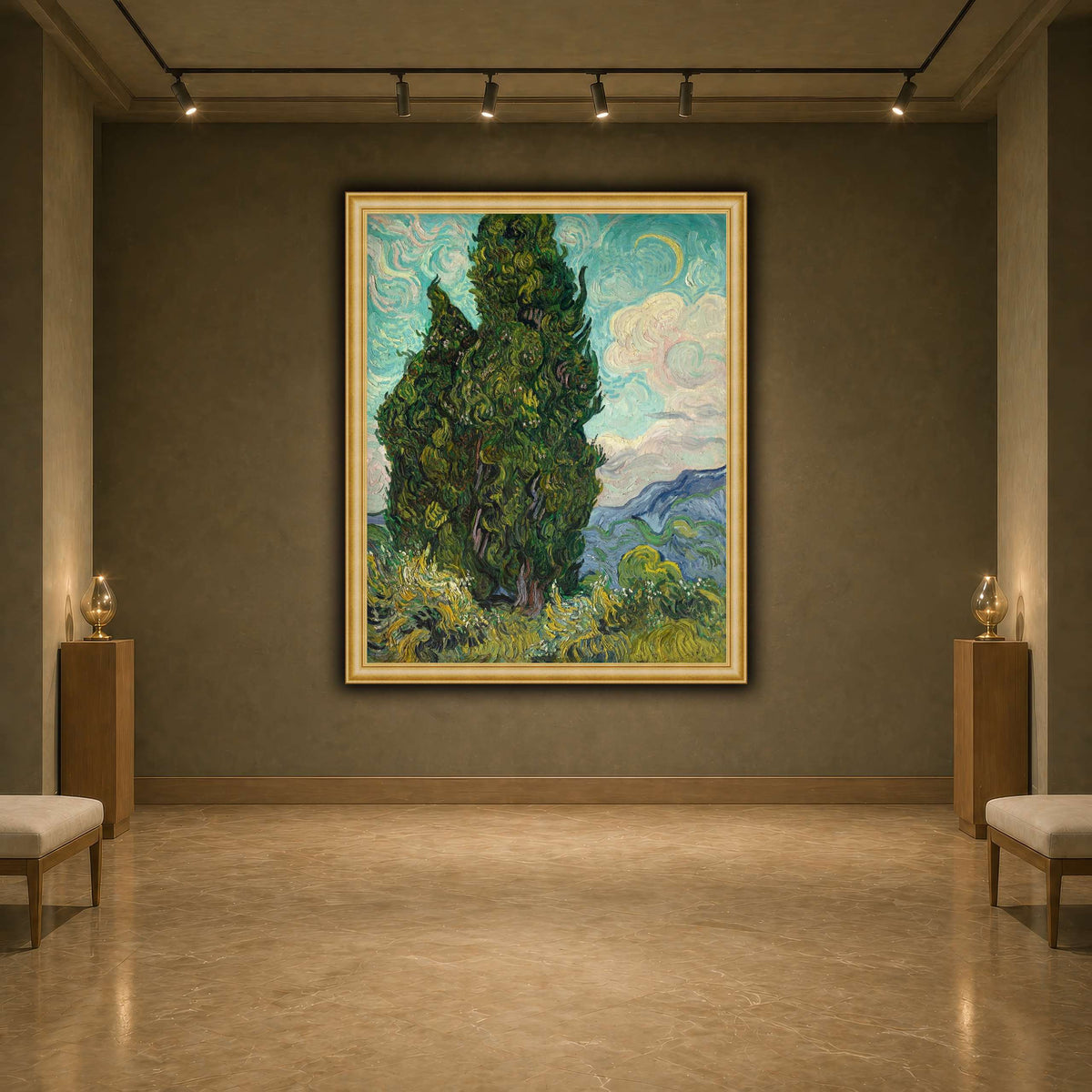 Cypresses earth-agallery