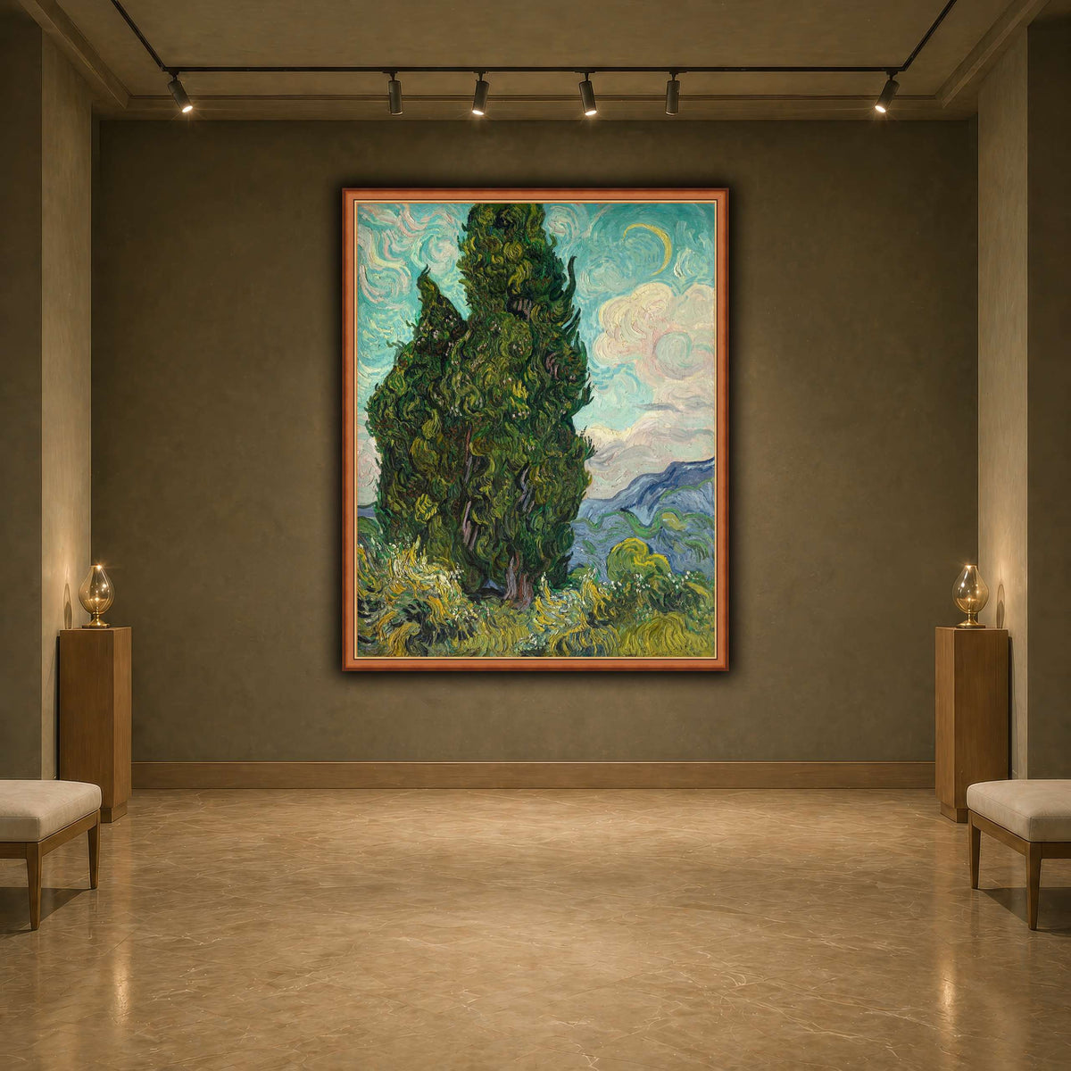 Cypresses earth-agallery