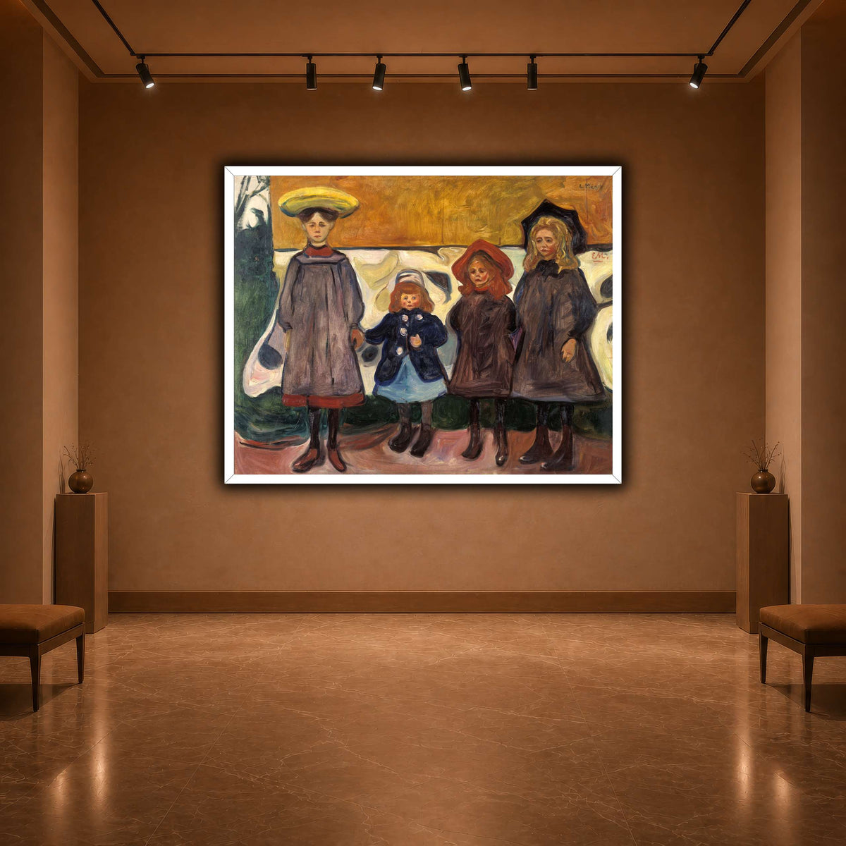 Edvard_Munch_-_Four_Girls_in_Åsgårdstrand warm-agallery