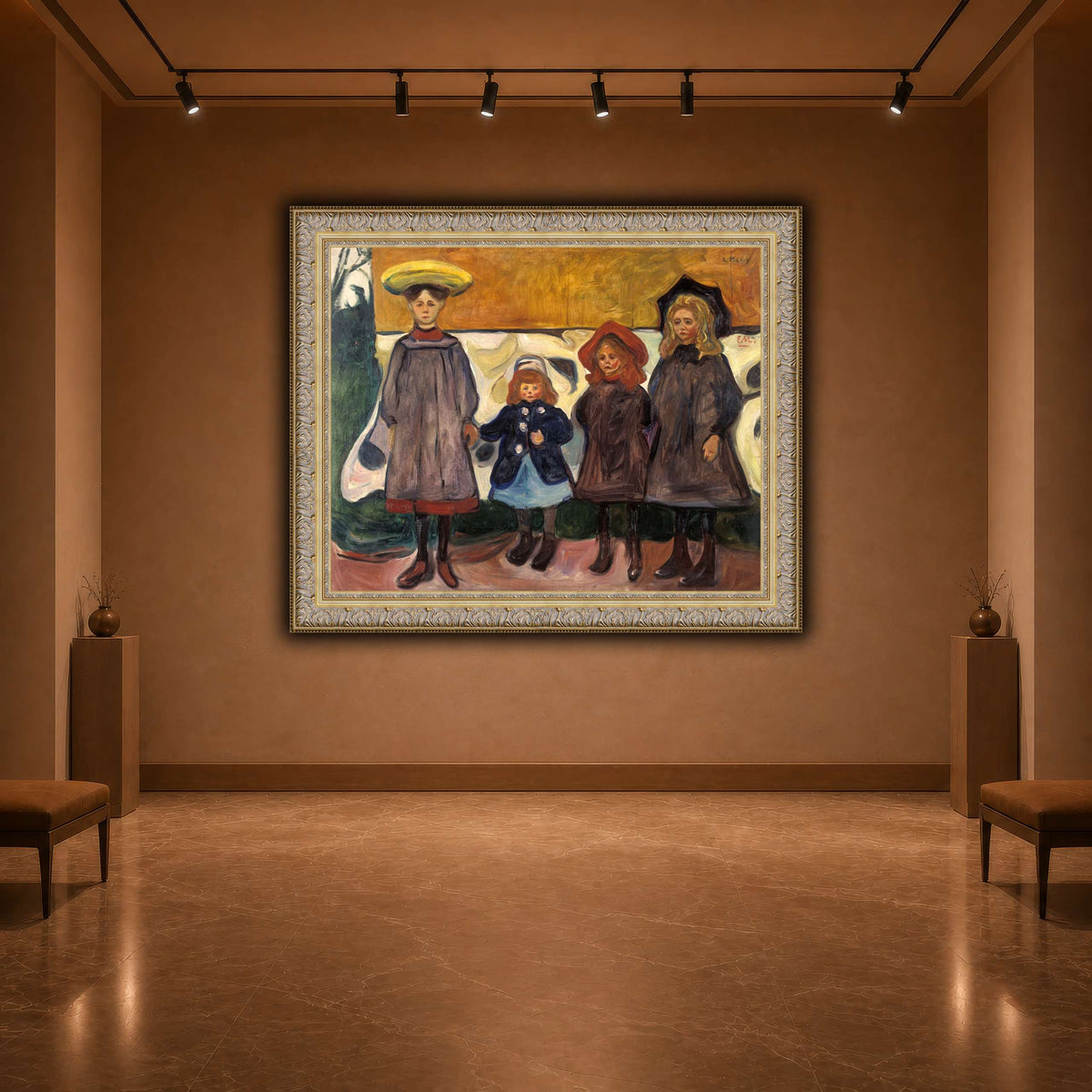 Edvard_Munch_-_Four_Girls_in_Åsgårdstrand warm-agallery