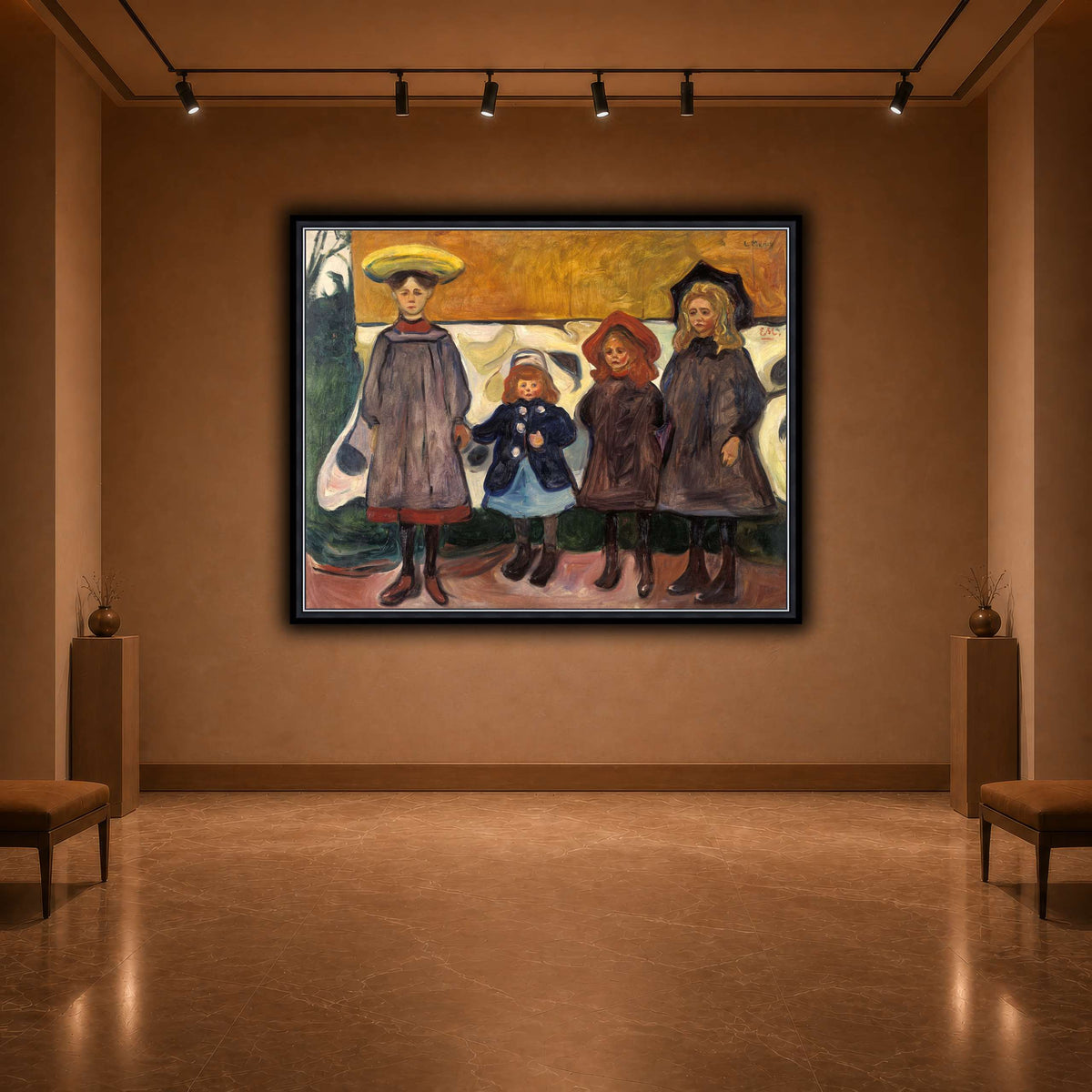 Edvard_Munch_-_Four_Girls_in_Åsgårdstrand warm-agallery