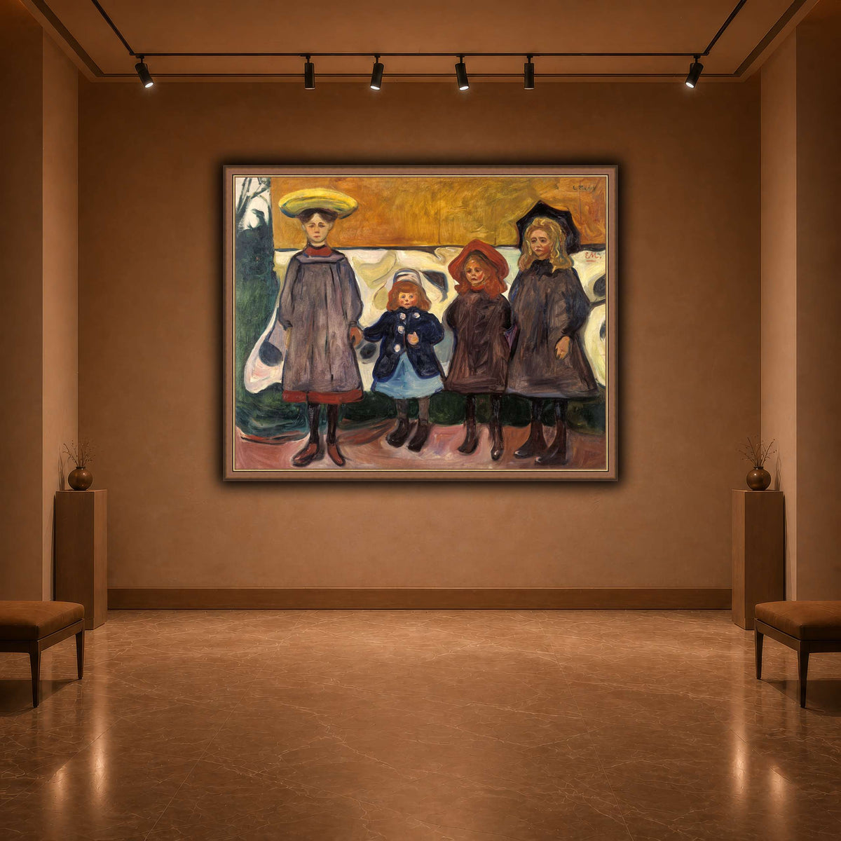 Edvard_Munch_-_Four_Girls_in_Åsgårdstrand warm-agallery