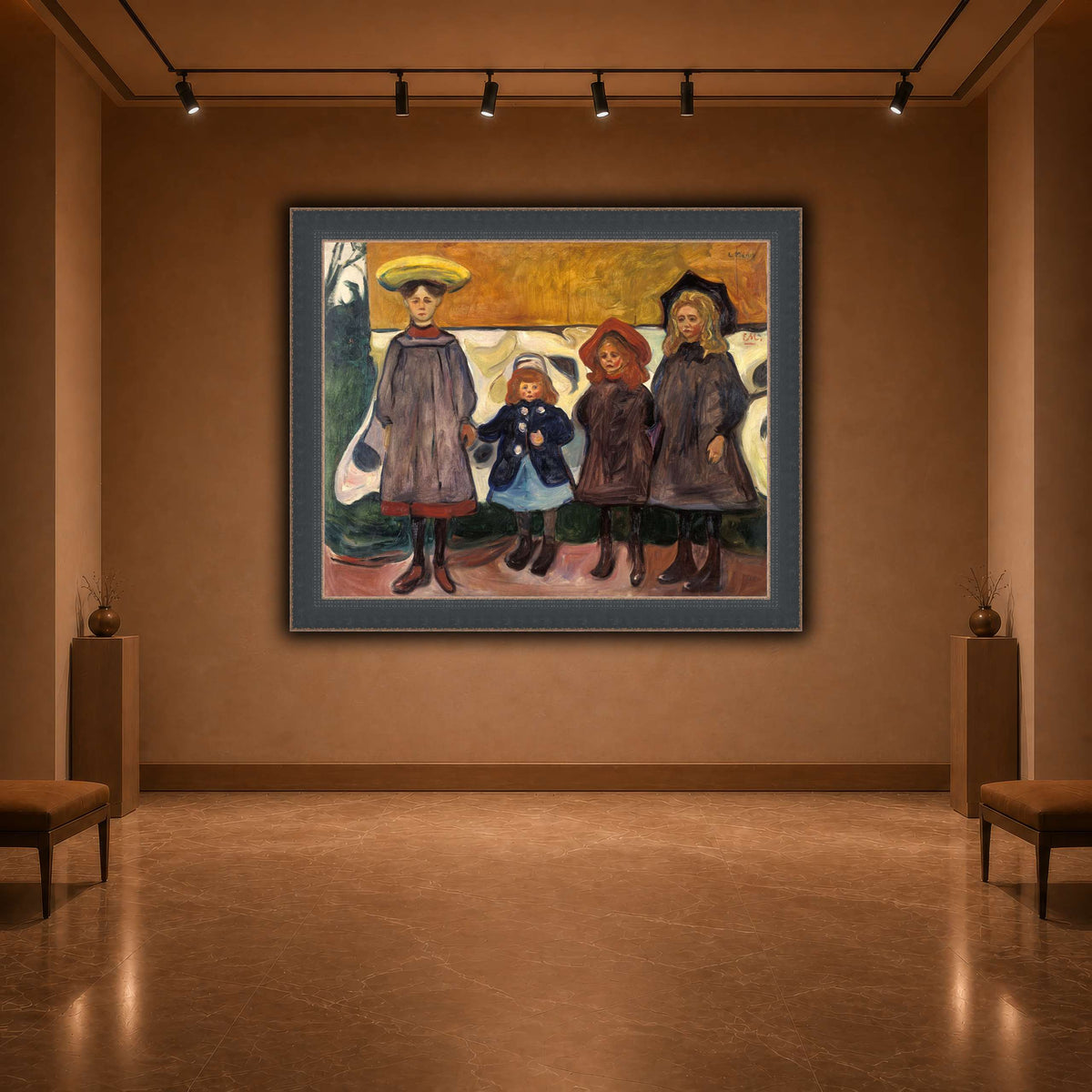 Edvard_Munch_-_Four_Girls_in_Åsgårdstrand warm-agallery