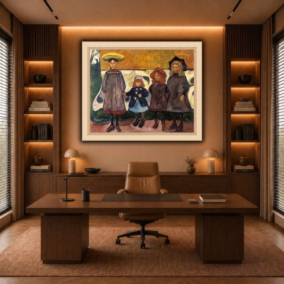 Edvard_Munch_-_Four_Girls_in_Åsgårdstrand warm-office
