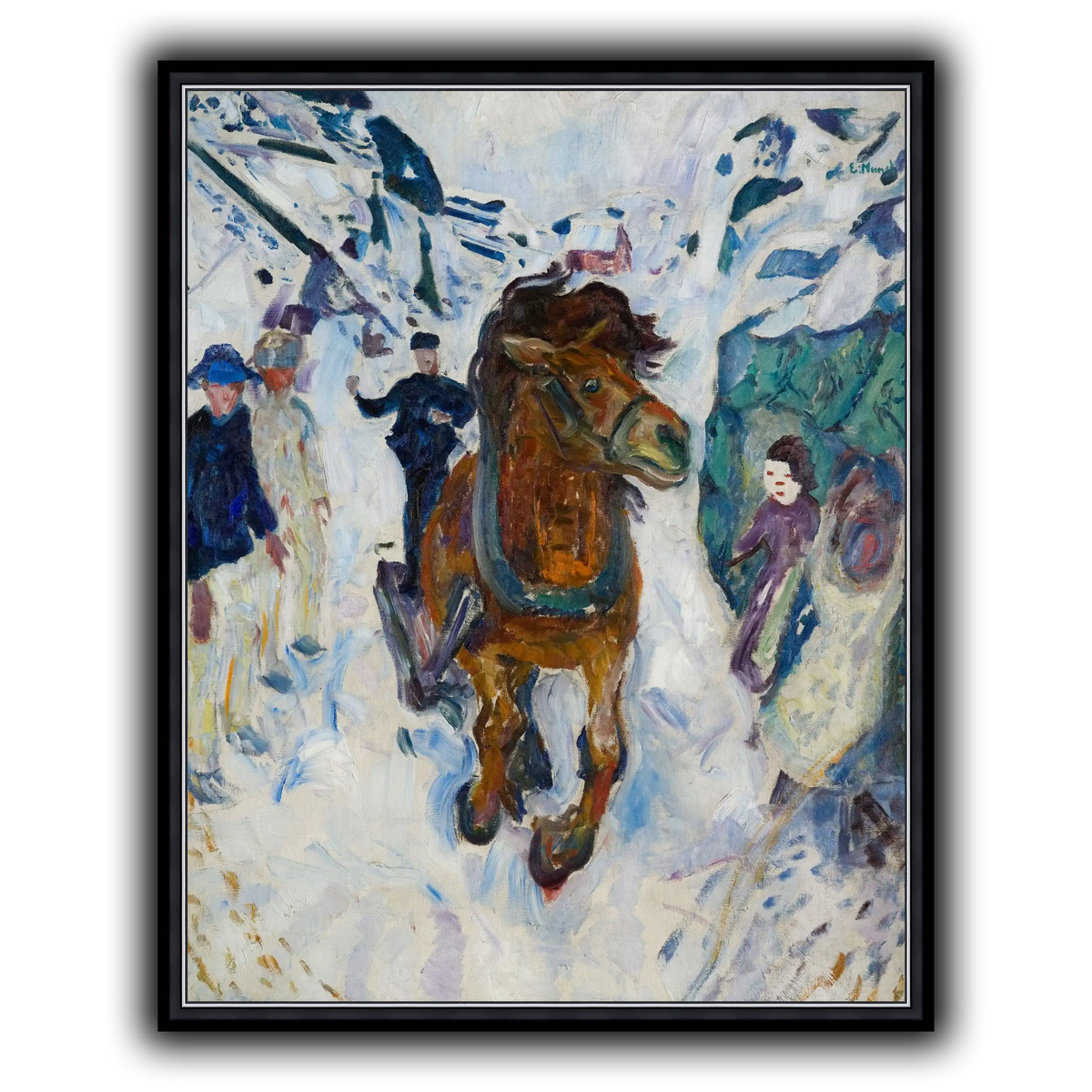 Edvard_Munch_-_Galloping_Horse