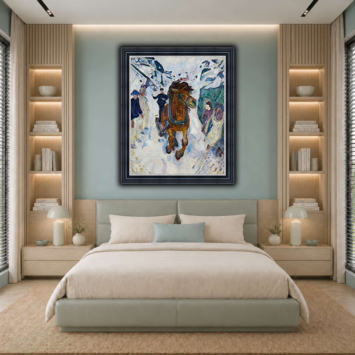Edvard_Munch_-_Galloping_Horse cool-bedroom
