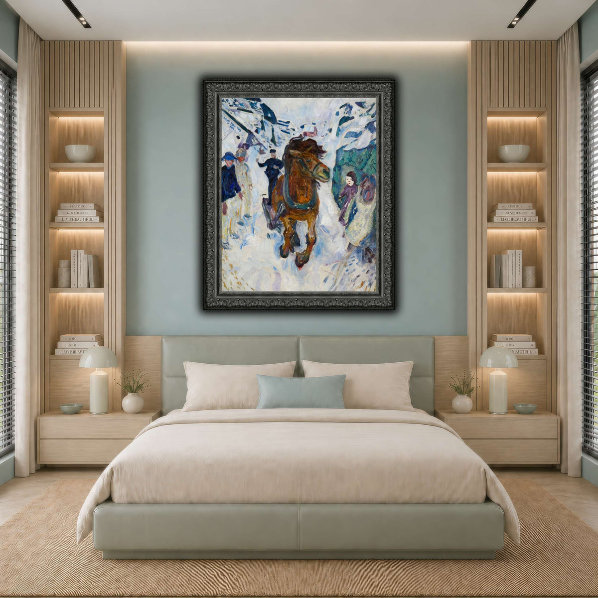 Edvard_Munch_-_Galloping_Horse cool-bedroom