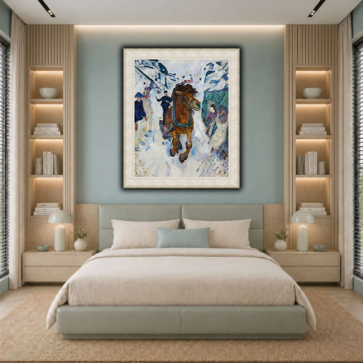 Edvard_Munch_-_Galloping_Horse cool-bedroom