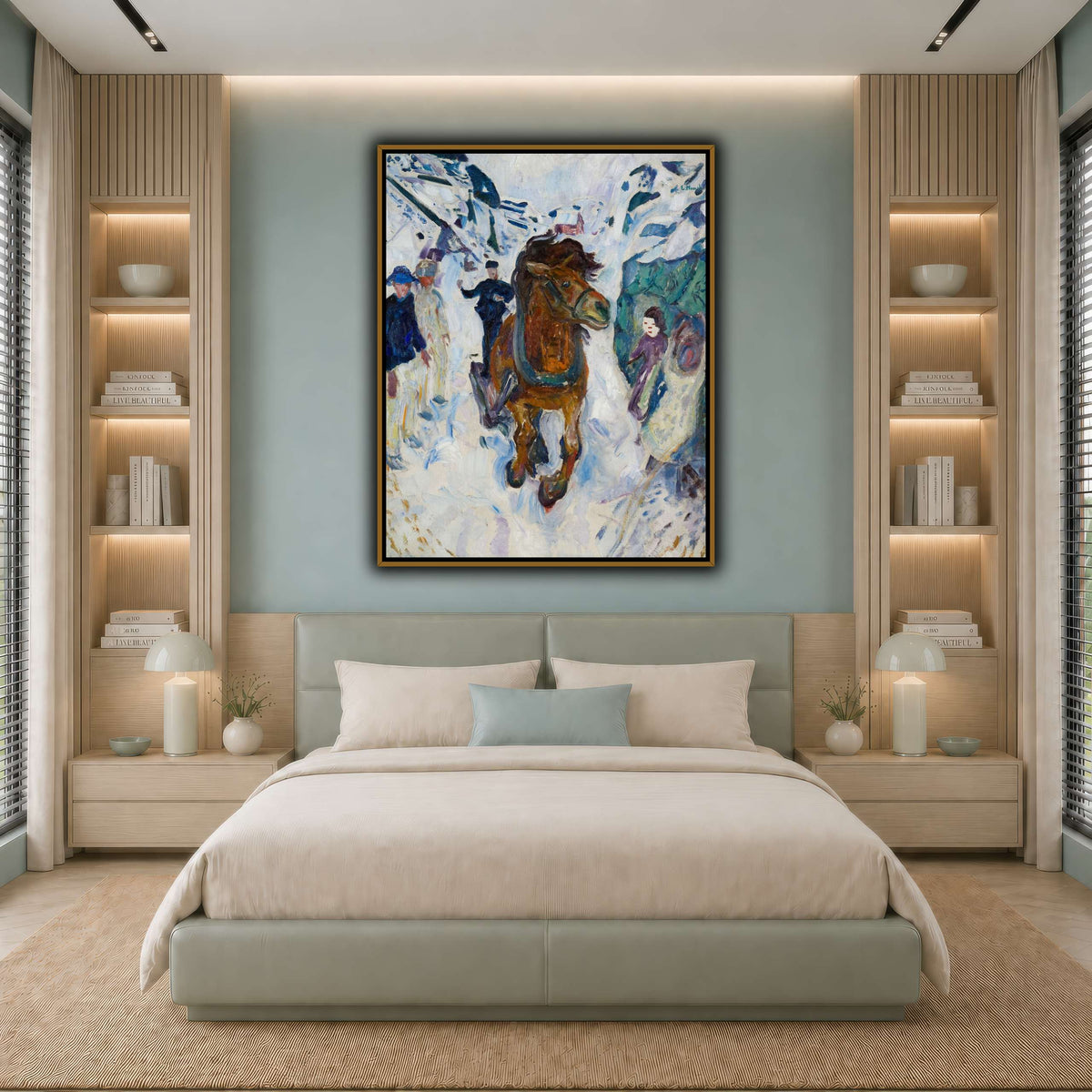Edvard_Munch_-_Galloping_Horse cool-bedroom