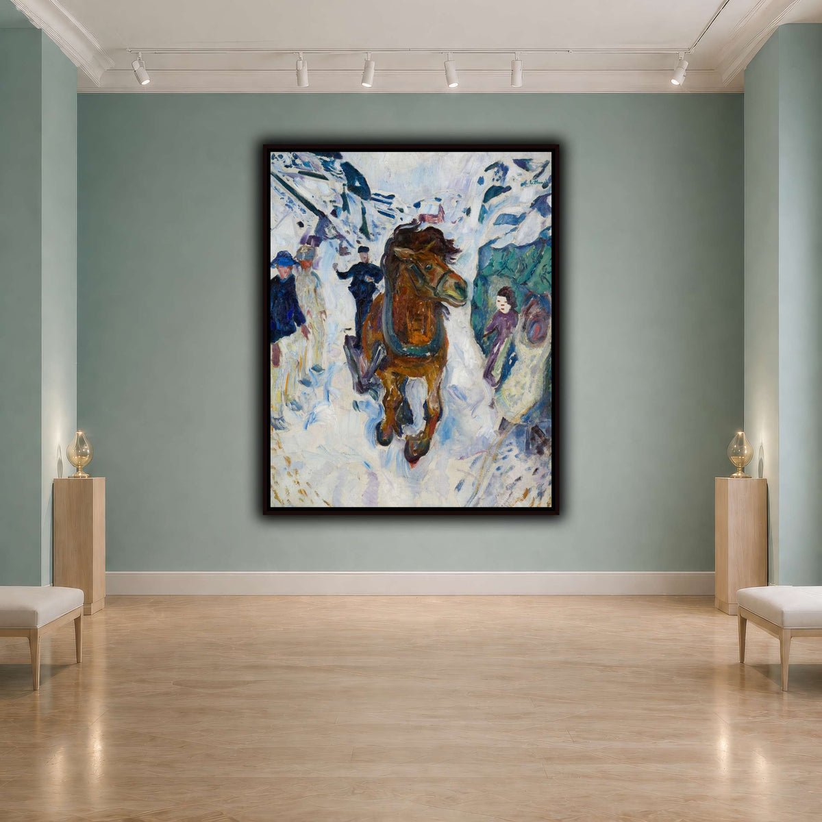 Edvard_Munch_-_Galloping_Horse cool-agallery