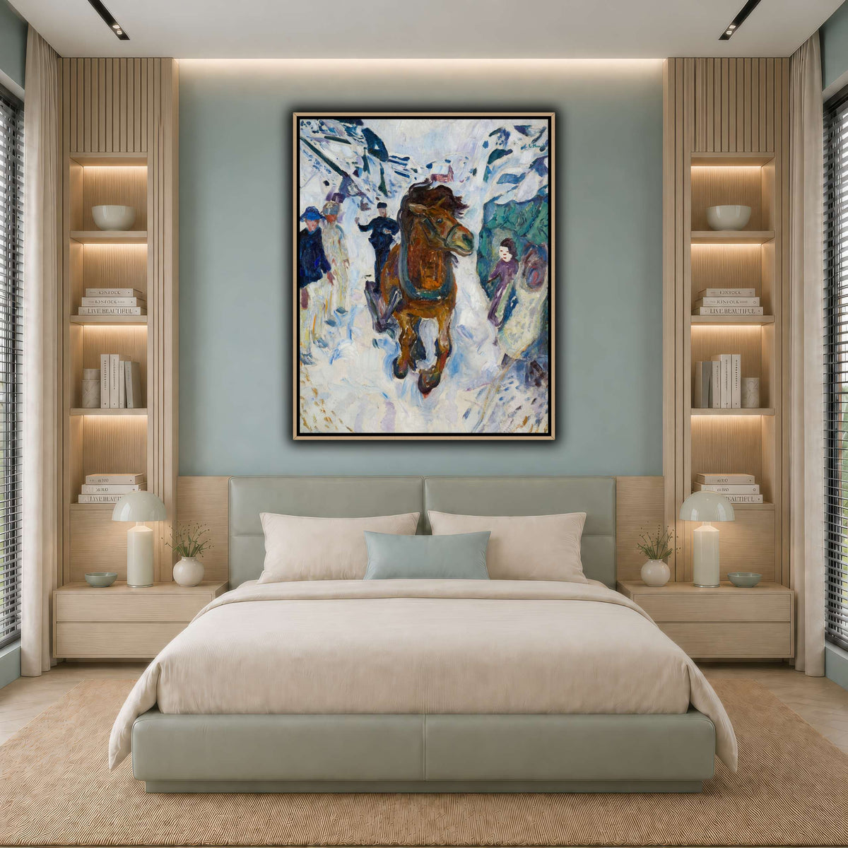 Edvard_Munch_-_Galloping_Horse cool-bedroom