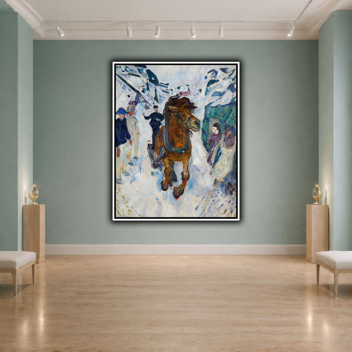 Edvard_Munch_-_Galloping_Horse cool-agallery