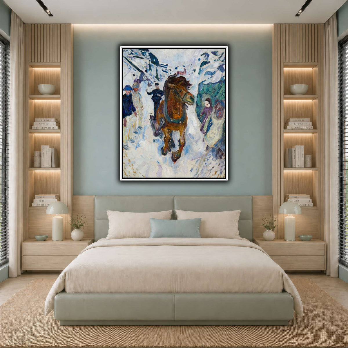 Edvard_Munch_-_Galloping_Horse cool-bedroom
