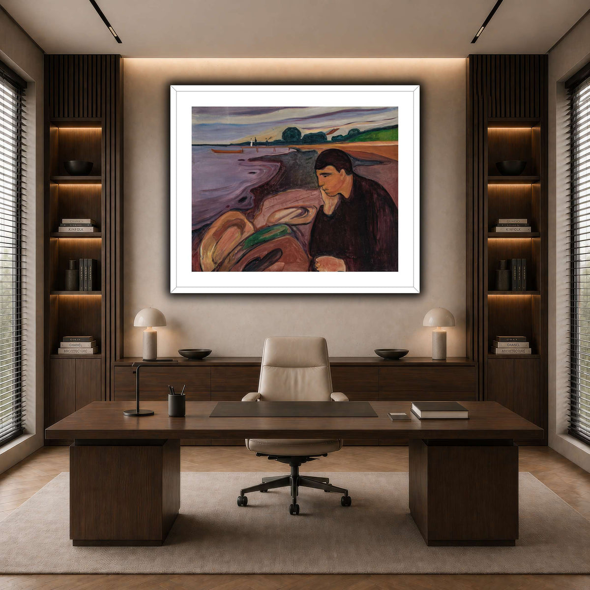 Edvard_Munch_-_Melancholy_ dark neutral-office