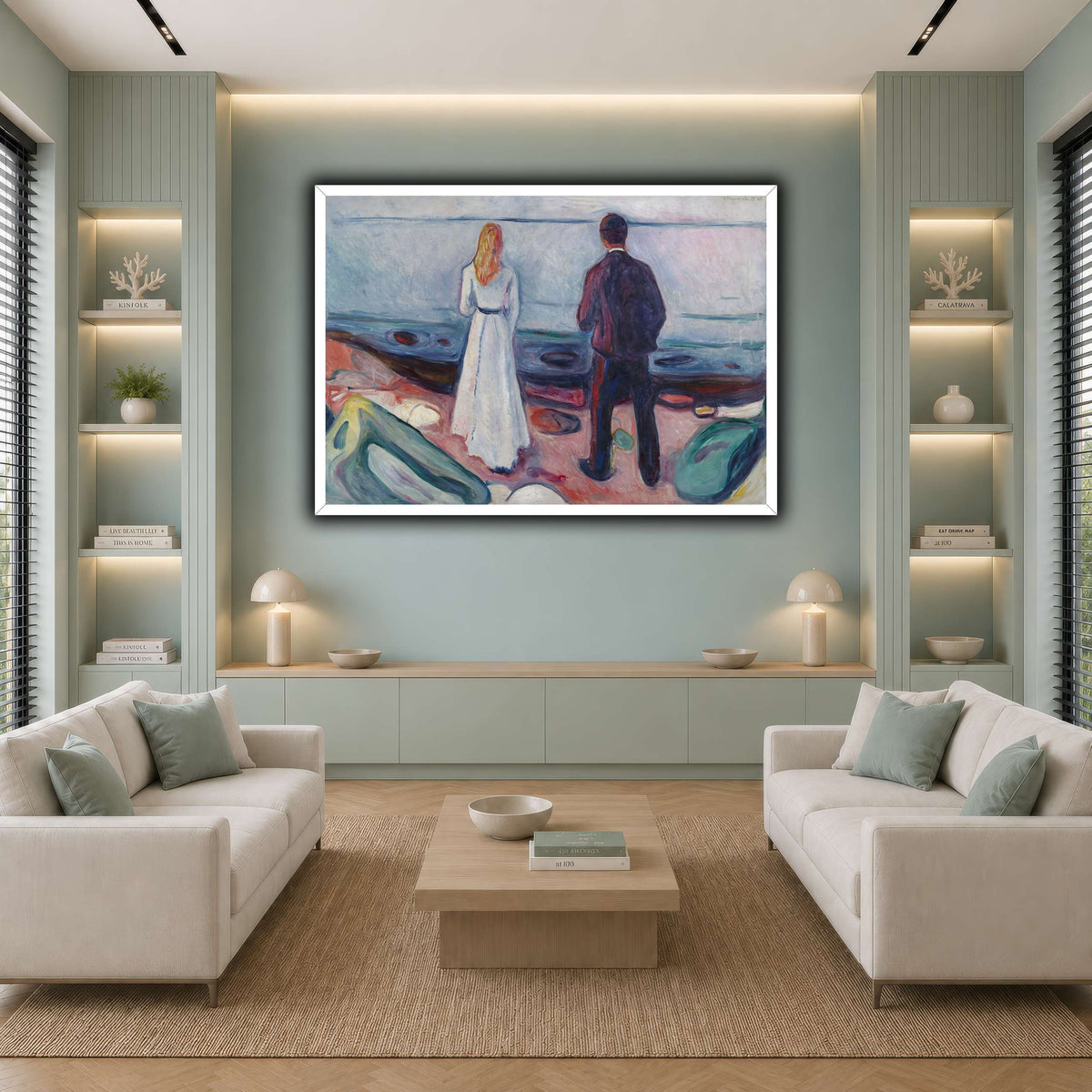 Edvard_Munch_-_Two_Human_Beings_(The_Lonely_Ones) cool-living room
