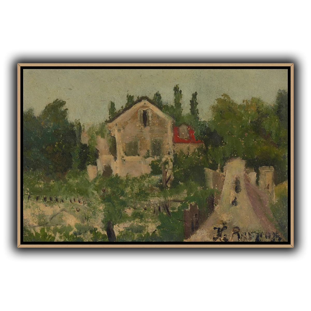 Etude-pour-Maison-de-campagne-à-St-Cloud-um-1905_Henri-Rousseau